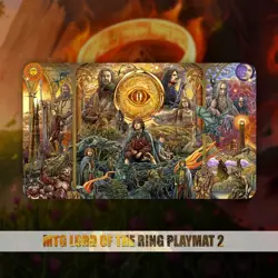 Playmat TCG Magic The Gathering - Lord Of The Ring II - Image 1