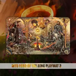 Playmat TCG Magic The Gathering - Lord Of The Ring III - Image 1