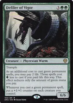 Defiler of Vigor Dominaria United Regular - Image 1