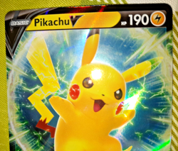 Pokemon - Pikachu V Black Star Promo Ultra Rare Full Art SWSH198 ENG - Image 2
