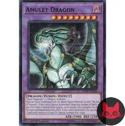 Yugioh Amulet Dragon LEDD-ENA35 Common 1st Edition NM - Image 1