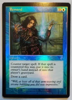 MTG Magic [x1] Remand [x1] Retro Timeshifted FOIL Time Spiral Remastered M/NM - Image 1