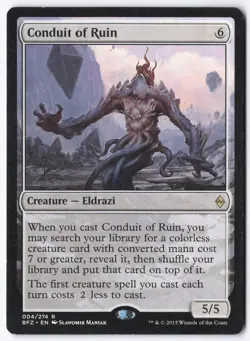 Conduit of Ruin R Battle for Zendikar 4 LP - Image 1