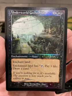 Underworld Connections Promo Foil NM MTG Magic The Gathering - Image 1