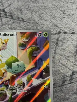 Pokemon TCG - Bulbasaur 143/142 - Stellar Crown Illustration Rare Card - Image 3