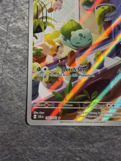 Pokemon TCG - Bulbasaur 143/142 - Stellar Crown Illustration Rare Card - Image 5