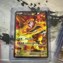 Pokemon TCG Charizard EX Black Star Full Art Holo Promo Card #XY121 - Image 1