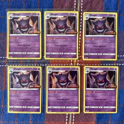 6x Gengar SWSH241 Pokemon Lost Origin Prerelease Promo English Holo - Image 1