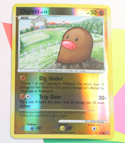 Diglett 72/127 2009 Platinum Set Pokemon Reverse Holo Common - Image 1