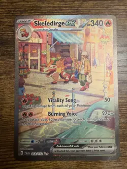 Skeledirge EX Holo Special Illustration Rare Paldea Evolved 258/193 Pokemon TCG - Image 1