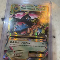 Pokemon XY Evolutions M Venusaur Ex 2/108 Holo Rare - Image 1