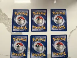 Pokemon Clefairy 005/102 Base Set Holo Lot Of Six. EX-MT To NM - Image 2