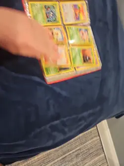 Vintage Red Pickachu Pokemon Binder Cpntains 120+ Cards [READ DESCRIPTION] - Image 5
