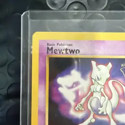 Mewtwo 1999 Pokemon The First Movie Black Star WB Promo Stamp Card #3 - Image 4