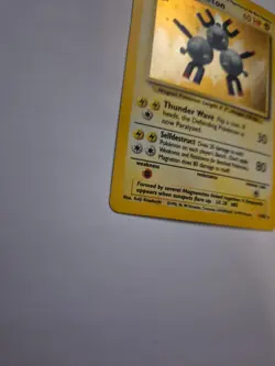Magneton 9/102 - Base Set Holo - Vintage Pokemon TCG (R)c - Image 2