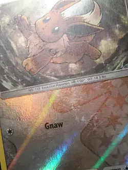 Pokemon TCG Eevee 49/68 Reverse Holo Common SM Hidden Fates MP - Image 2