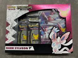 Pokemon TCG: Celebrations Collection Box [Dark Sylveon V and Lance's Charizard V - Image 2