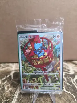 Pokemon TCG Charcadet 22 Black Star HOLO Promo Phantasmal Flames SEALED Pack - Image 1