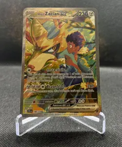 Pokemon Hop’s Zacian ex SIR 186/159 Journey Together Special Illustration Rare - Image 1