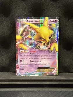Alakazam EX 25/124 Ultra Rare - Pokemon TCG Fates Collide 2016 VLP - Image 1