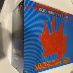 Pokemon Sword and Shield Base Set ETB Elite Trainer Box - Factory Sealed - Image 4
