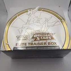 Pokemon TCG SWSH Sword & Shield Brilliant Stars ETB Elite Trainer Box NEW SEALED - Image 1