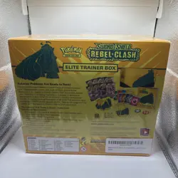 Pokemon Elite Trainer Box ETB Sword & Shield Rebel Clash Sealed New - Image 3