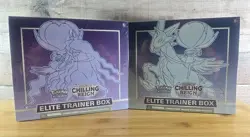 Pokemon Sword & Shield Chilling Reign Elite Trainer Box ETB Set of 2 Sealed 820650808630 - Image 1