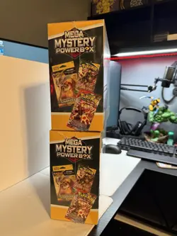 NEW! POKEMON 2025 MEGA MYSTERY POWER BOX MEIJER EXCLUSIVE - SEALED - Image 2