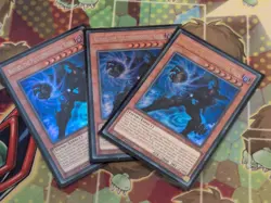 3 x YUGIOH Mixed Ultra Radian, The Multidimensional Kaiju BLC1-EN035 1st Ed Mint - Image 1