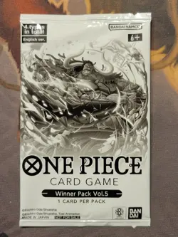 11x One Piece Card Game Winner Pack Vol. 5 *FACTORY SEALED* NEW - Image 1