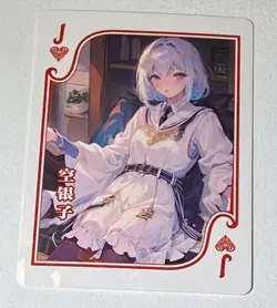 Goddess Story Playing Card Flower Girl TCG Waifu Card ANIME MANGA FREE POST - Image 1