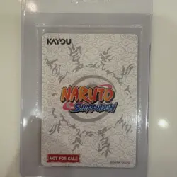 PSA Magazine x Kayou Exclusive NARUTO Uzumaki PROMO CARD December Sealed - Image 2