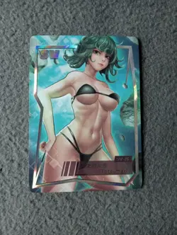 Tatsumaki one punch man sv15 lucky goddess 2 goddess story waifu anime card new - Image 1