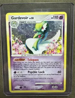 Gardevoir 7/132 Holo BLEED Error Rare Secret Wonders Pokemon Card - Image 1