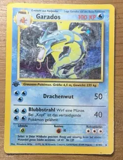 Pokemon TCG German Edition 1st Edition Garados, Neo Revelations 17 Card Lot - Image 2