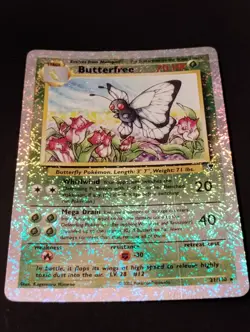 Butterfree 21/110 Legendary Collection Reverse Holo WOTC Vintage Pokemon Card LP - Image 5