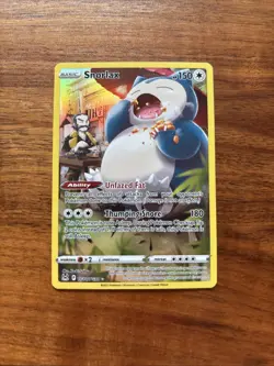 Snorlax TG10/TG30 Lost Origin Trainer Gallery Full Art Holo Rare Card - Image 1