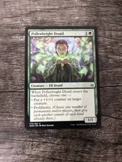 MTG 1x Pollenbright Druid x1 LP War of the Spark - Image 1
