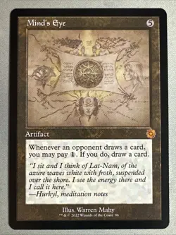 MTG / Mind's Eye / BRR / #96 / Regular (Schematic) / Mythic / NM - Image 1