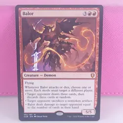 MTG LP Balor Commander Legends Battle for Baldur's Gate Regular Magic - Image 1