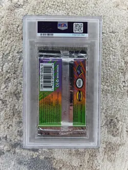 Pokemon 1st Edition Gym Challenge Booster Pack Giovanni PSA 9 - Image 2