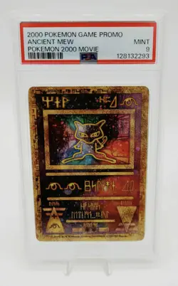 ANCIENT MEW POKEMON MOVIE 2000 PROMO PSA 9 - Image 1