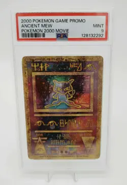 ANCIENT MEW POKEMON MOVIE 2000 PROMO PSA 9 - Image 1