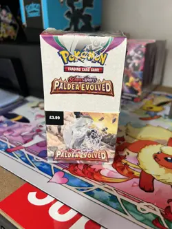Pokemon TCG Scarlet & Violet Paldea Evolved Half Booster box - Sealed & NEW - Image 1