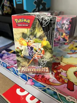 Pokemon TCG Scarlet & Violet Paldea Evolved Half Booster box - Sealed & NEW - Image 2