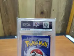 2000 Pokemon World Collection Pikachu Base Set Korean 58 Psa 5 - Image 4