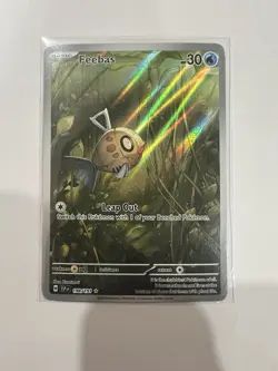 Pokemon Feebas 198/191 - SV08: Surging Sparks - Holo - English - Near Mint - Image 1