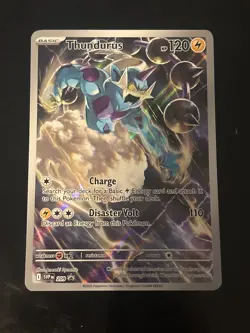 Thundurus 209 Pokemon TCG S&V Black Star Promo Holo NM - Image 1