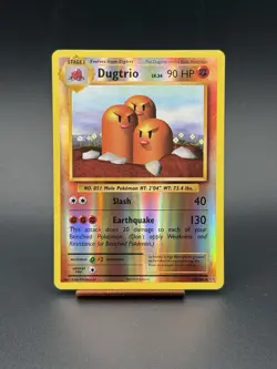 Dugtrio - 2016 Pokemon XY Evolutions Reverse Holo #56/108 - Image 1